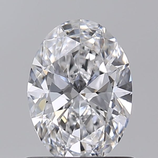 0.72 Carat Oval Cut Lab-Created Diamond on Sale