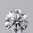 0.52 Carat Round Cut Lab-Created Diamond on Sale