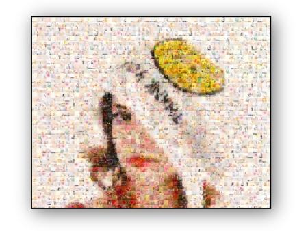 Photo Mosaic Canvas Print For Cheap