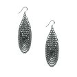 SLINKY Diamond & Draping Chain Earrings Supply