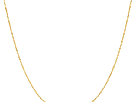 Sterling Silver & 14K Yellow Gold Plated Spheres Station Chain Necklace by Ania Haie Sale