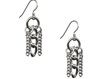 GLAM 3-Chain Earrings Supply