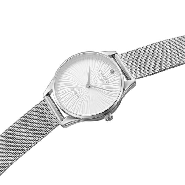 Stainless Steel Smykke Steel Women s Watch by Obaku Cheap