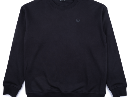 Xbox Essentials Black Crew Neck Sweatshirt Cheap