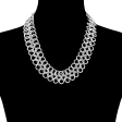 LUXE 2-Row Rope-Textured Necklace For Cheap