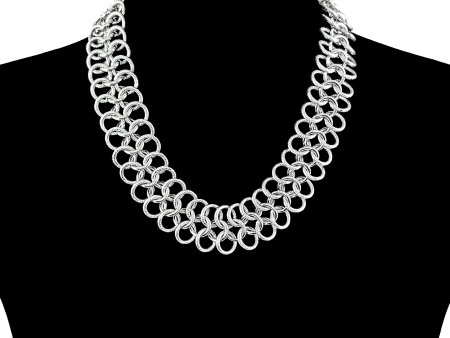 LUXE 2-Row Rope-Textured Necklace For Cheap