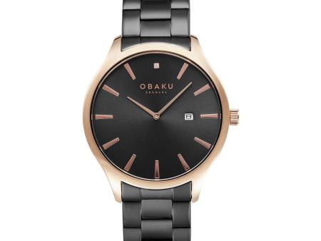 Vibe Diamant Ink Men s Watch by Obaku Online Sale