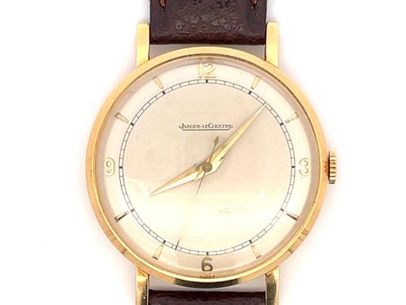 Estate 18K Yellow Gold Mechanical Jaeger-LeCoultre Men s Watch Online