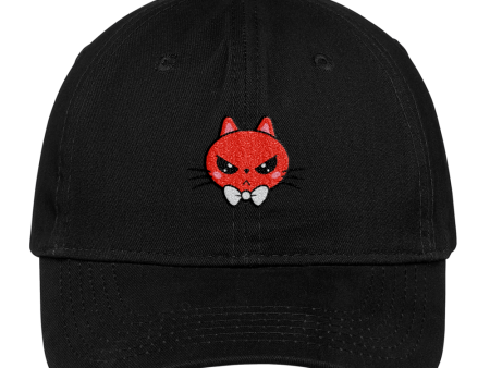 Halo Infinite Angry Kitty | Nice Kitty Emblem Embroidered Dad Hat Online Hot Sale