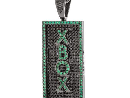 Xbox x King Ice - Game On Dog Tag Necklace Hot on Sale