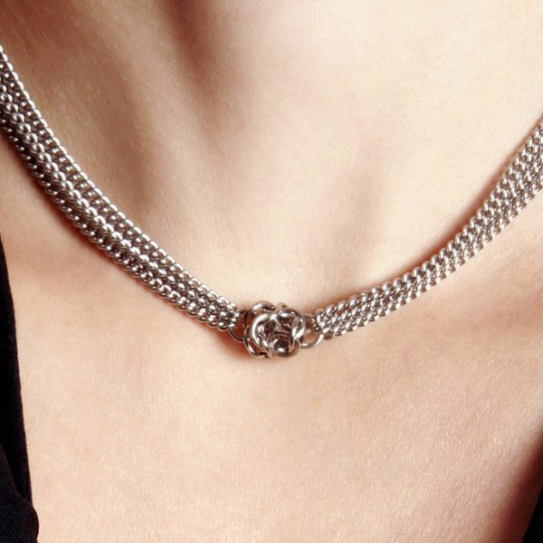 SLINKY Single Knot Necklace on Sale