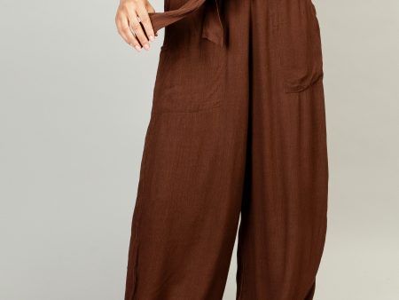 Full-Length Trouser Teak Online Sale