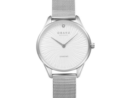 Stainless Steel Smykke Steel Women s Watch by Obaku Cheap