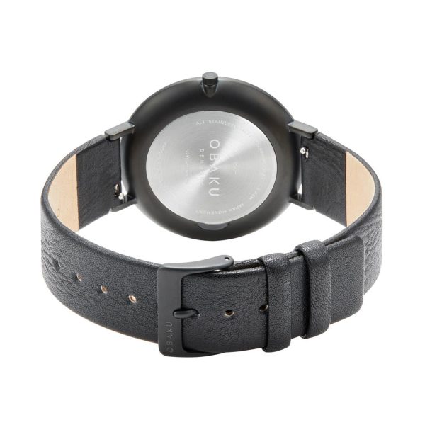 Stainless Steel Folie Clear Men s Watch by Obaku Online Hot Sale