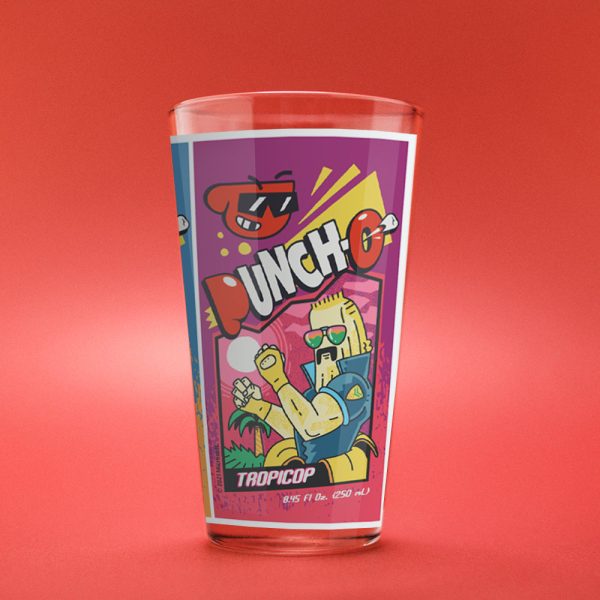 Grounded PUNCH-O Pint Glass Sale