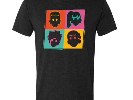 Grounded Faces T-shirt For Sale