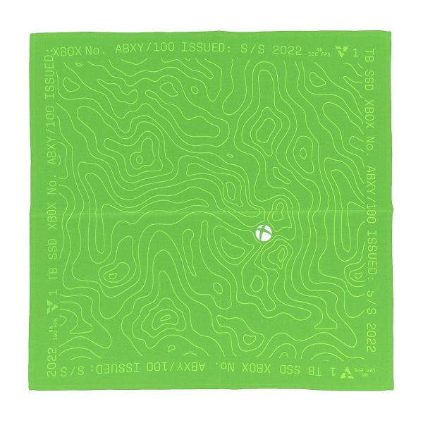 Xbox Camper Topographic Bandana Fashion