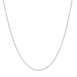 Sterling Silver 1.5mm Diamond Cut Cable Chain Necklace 18  For Cheap