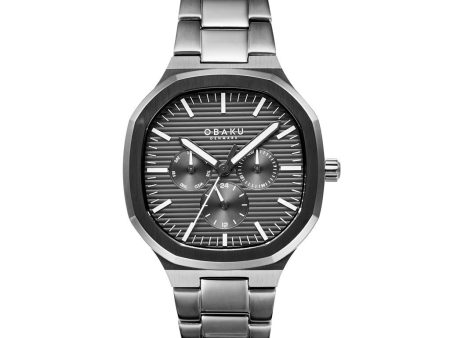 Stainless Steel Ild Ash Watch by Obaku Online Hot Sale