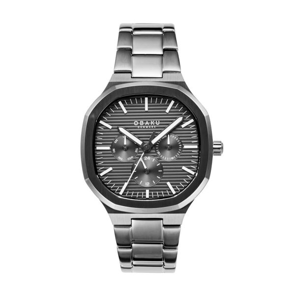 Stainless Steel Ild Ash Watch by Obaku Online Hot Sale