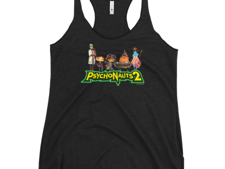 Psychonauts 2 Logo Women s Racerback Tank Top Fashion