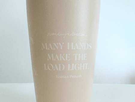 Many Hands Tumbler Online Sale