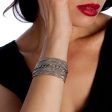 GLAM Center Chain Cuff Bracelet For Sale