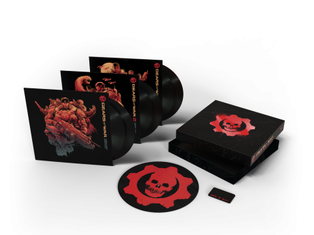 Gears of War Original Trilogy Soundtrack Vinyl Box Set - Limited Black Edition Online