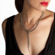 METAL  Y  Necklace With Removable Tassel Fashion