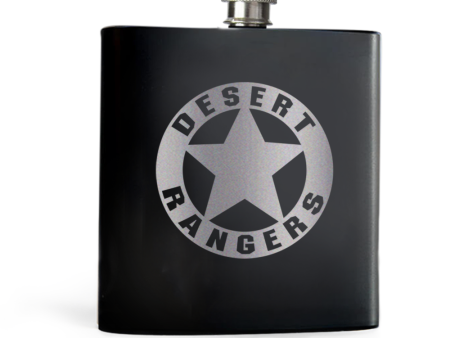 Wasteland 3 Desert Rangers Laser Engraved Flask For Cheap