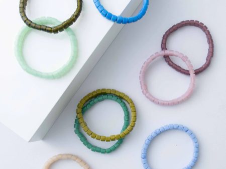 Opaque Glass Bracelet Bar Bundle Online