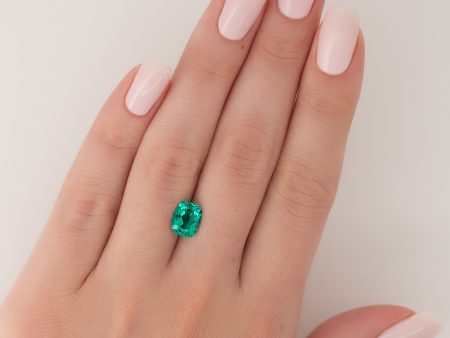 3Ct Elongated Cushion Cut Lab Created Emerald Online Hot Sale