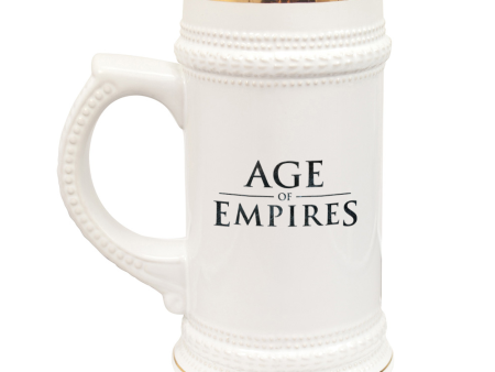 Age of Empires Logo Beer Stein Sale