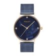 IP Rose Gold Mosaik Ocean Women s Watch by Obaku For Sale