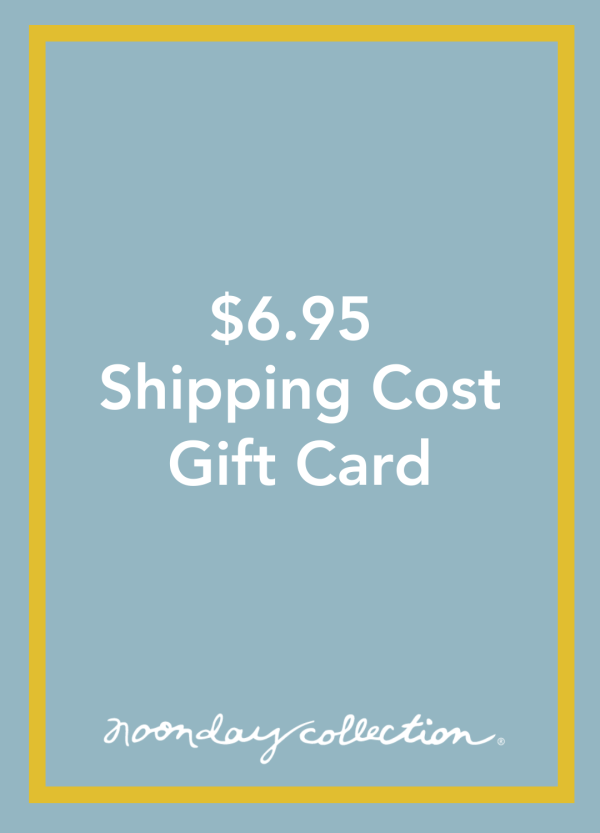 Noonday Shipping Cost Gift Card Supply