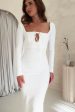 Astoria Bodycon Midi Dress | White Discount