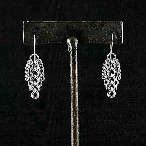 METAL Small 5-Chain Earrings Sale