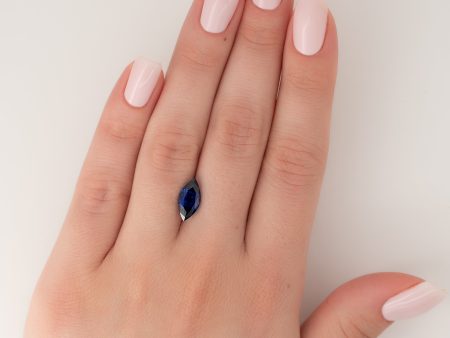 2.5Ct Marquise Cut Lab Created Sapphire Discount