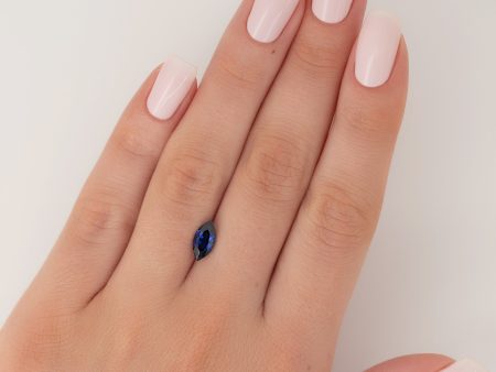 1Ct Marquise Cut Lab Created Sapphire Sale