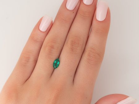 1Ct Marquise Cut Lab Created Emerald Sale