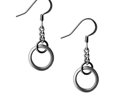 HALO Ring on Chain Earrings Supply