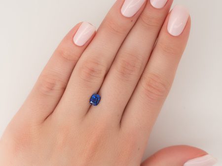 1Ct Elongated Cushion Cut Lab Created Sapphire Fashion