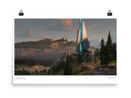 Halo Infinite  Beacon  Concept Art Premium Print For Sale