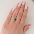 2Ct Pear Cut Lab Created Emerald Online Hot Sale