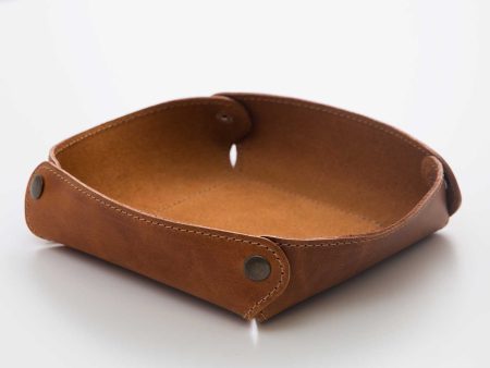 Leather Catchall Tray Online now