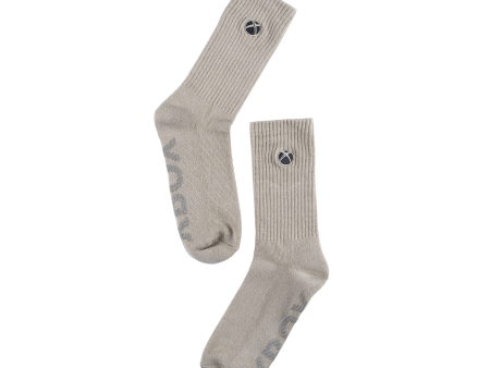 Xbox Essentials Khaki Crew Socks Discount