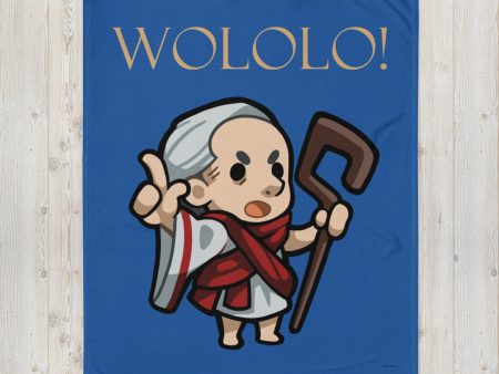 Age of Empires Chibi Wololo! Priest Throw Blanket Online now