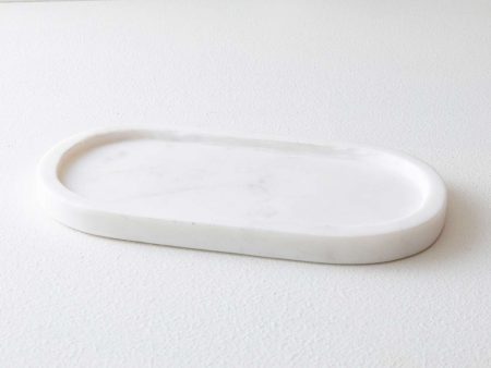 Oblong Marble Tray For Sale