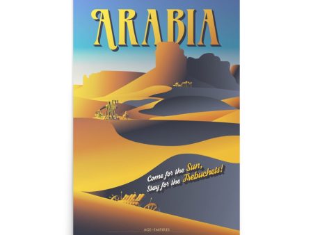 Age of Empires Arabia Travel Poster Online now