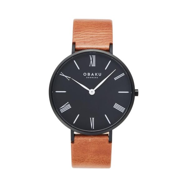 Stainless Steel Folie Tan Men s Watch by Obaku Online Sale